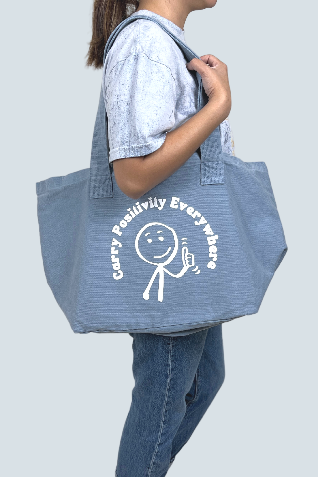 Tote Bag Medium Denim | mysite