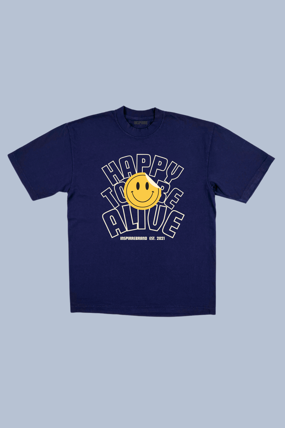 Happy To Be Alive Smiley Tee