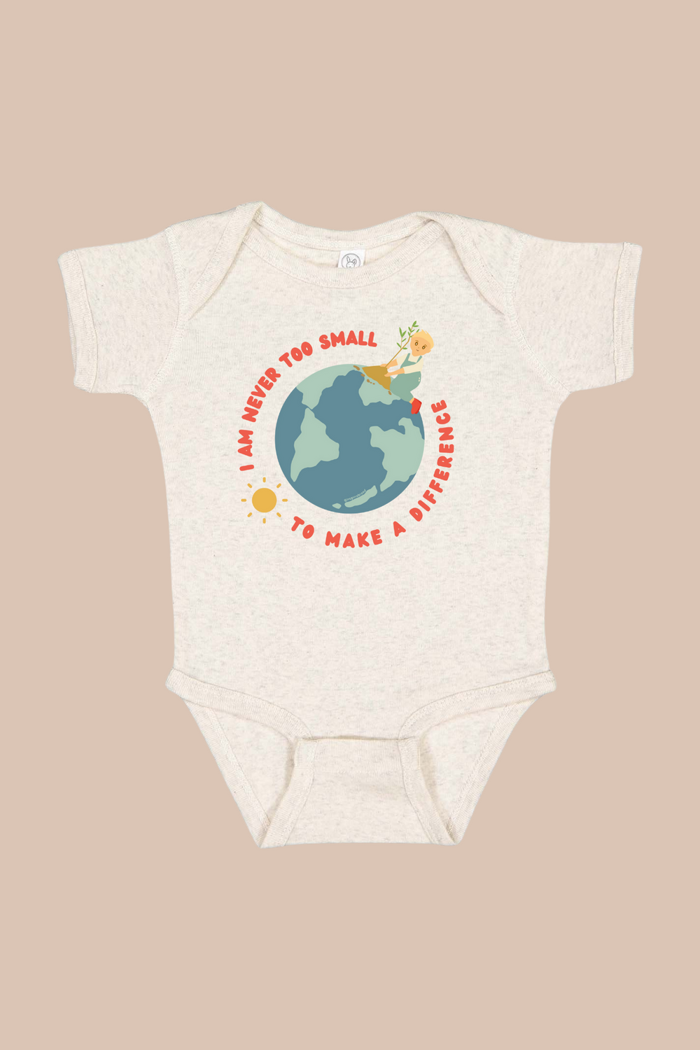 I Am Never Too Small To Make A Difference Onesie