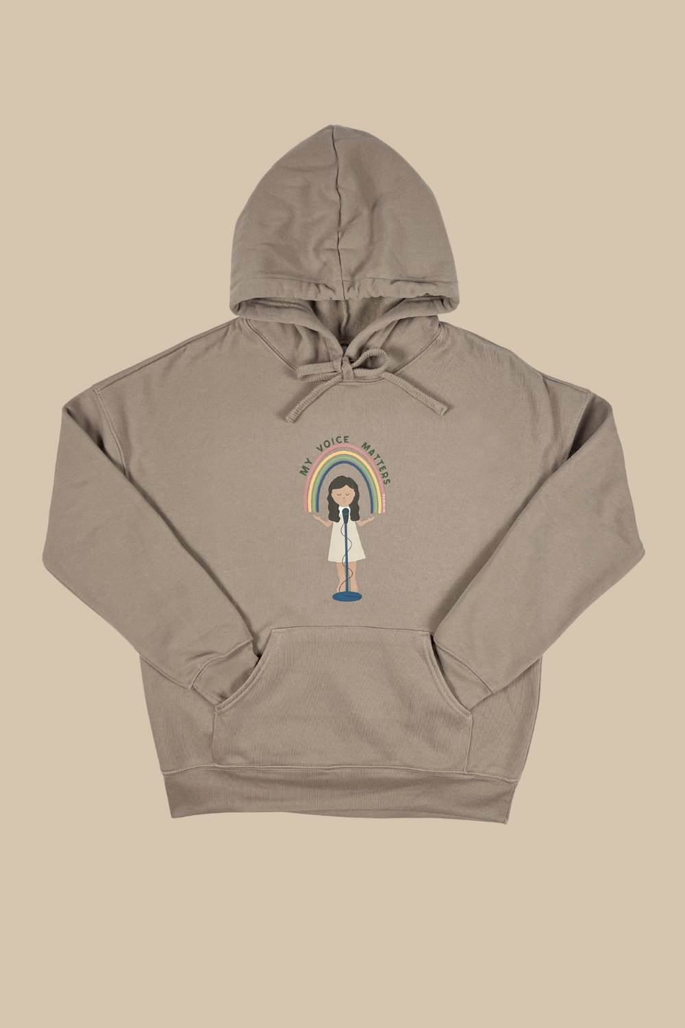 My Voice Matters (Unisex Fleece) Hooded Sweatshirt